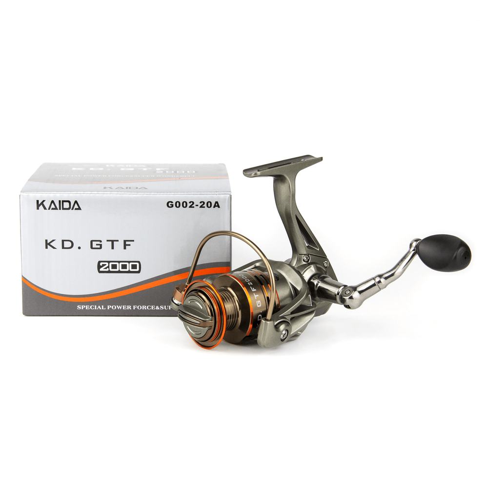 Безынерционная катушка 2000 Kaida KD.GTF G002-20A (4+1BB, мет. шпуля)