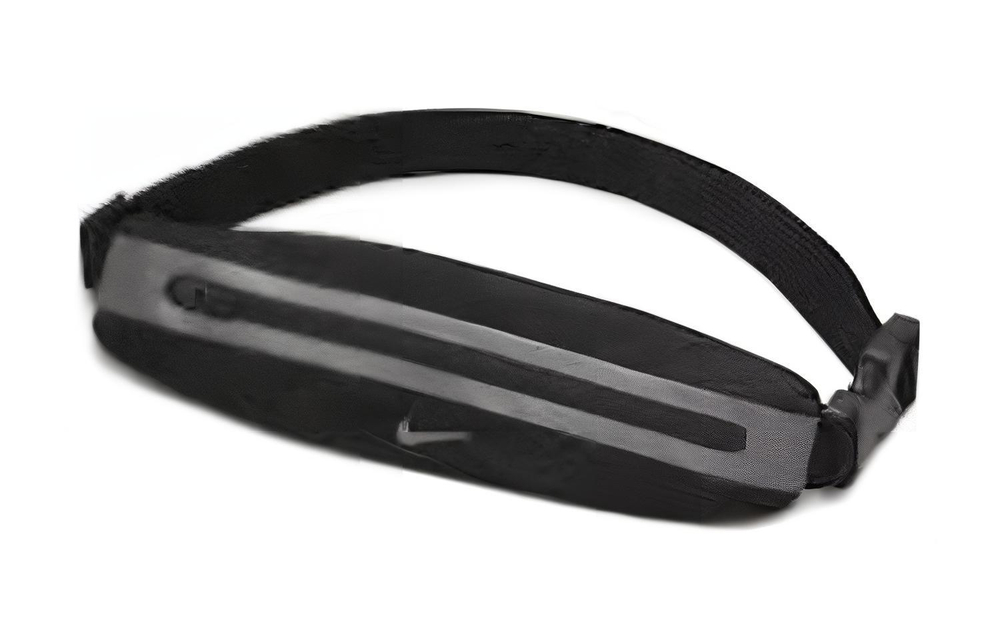 Nike 1L Running Bag Outdoor Bag Nylon Black Silver Unisex