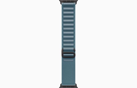 Умные часы Apple Watch Ultra 3, 49 мм, Black Titanium Light Blue Alpine Loop L