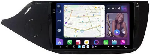 Магнитола для KIA Ceed 2 JD 2012-2018 (рамка глянцевая) - FarCar S500-TS20 монитор 9.5" 2K QLED на Android 14, Быстрейшая, CarPlay, 4G SIM-слот