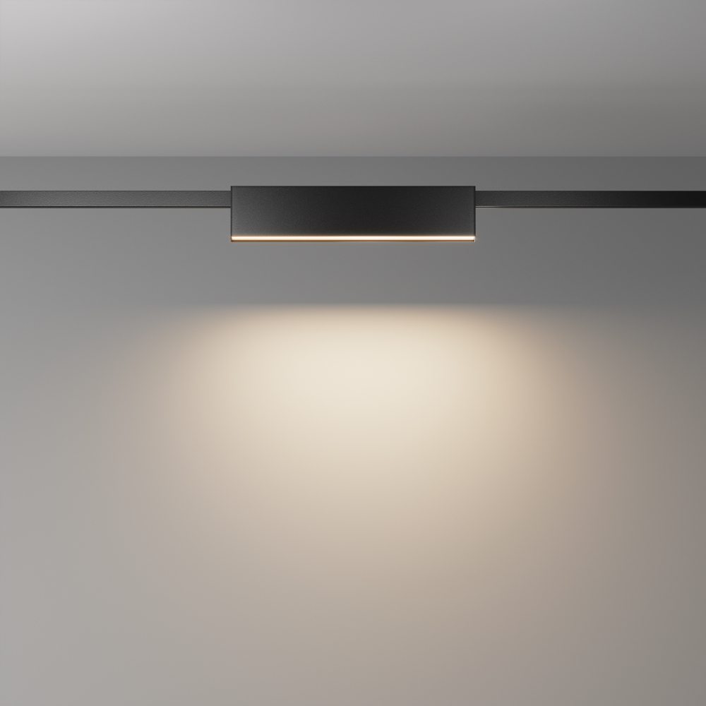 Магнитный трековый светильник Maytoni FLARITY Basis TR151-1-12W3K-B