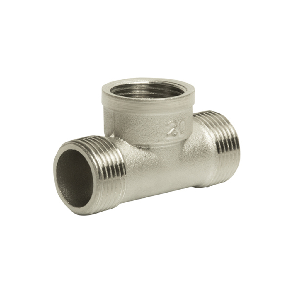 Тройник 3/4'' нар/вн/нар VRT® никель