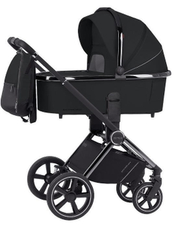 Carrello Коляска 2 в 1 Ultimo Sable Black CHROME