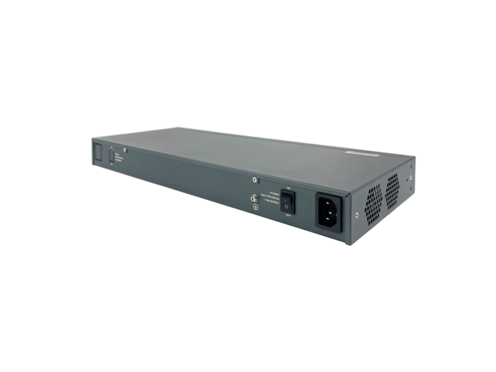Управляемый коммутатор BDCOM S2900, 24 RJ45 1Гбит/с, 4 SFP+ 10Гбит/с, L3