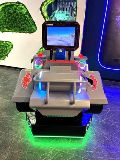 Детский игровой автомат с видео игрой «Супер Танки»