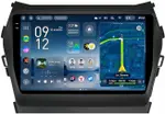 Магнитола для Hyundai Santa Fe 3 2012-2018 (отдельный экран климата, штатная КЗВ) - Teyes CC4-PRO монитор 9.5" 2K QLED на Android 13, Быстрейшая, Snapdragon 778G, ИИ, CarPlay, DSP, 4G SIM-слот
