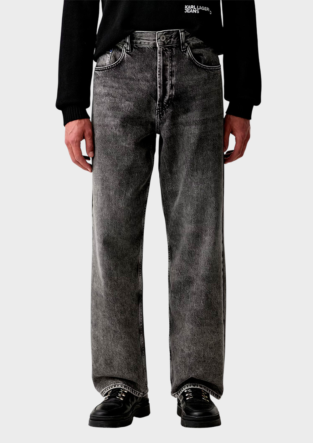 Джинсы KARL LAGERFELD JEANS Baggy Denim