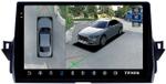 Магнитола для Toyota Camry 70 (75) 2021-2023 - Teyes CC3-2K-360 на Android 10, Быстрая, 2K QLED, CarPlay, 4G SIM-слот, 4 камеры в комплекте