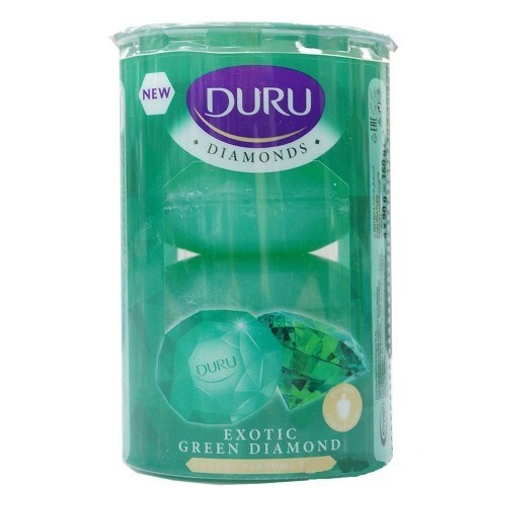 Мыло Дуру GREEN DIAMOND стакан 4*90.
