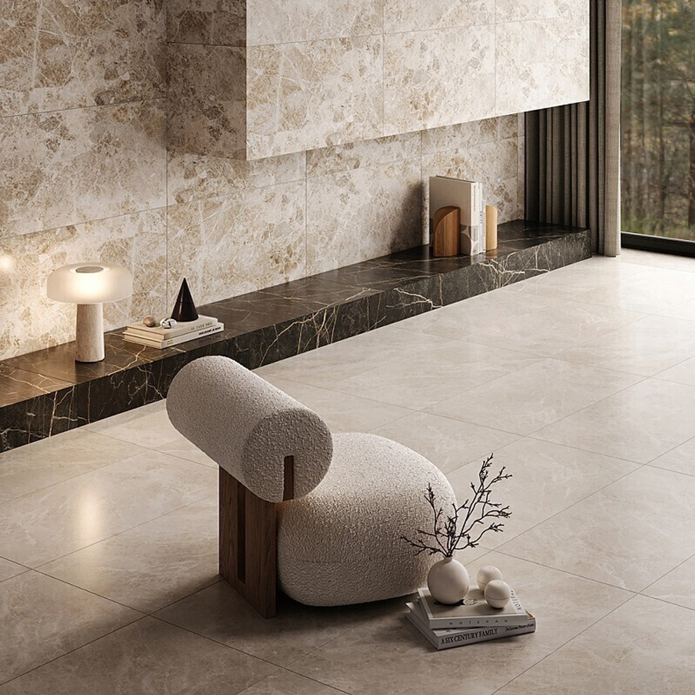 Vitra MarbleSystem Эмперадор Коричневый R9 ЛПР 60x120