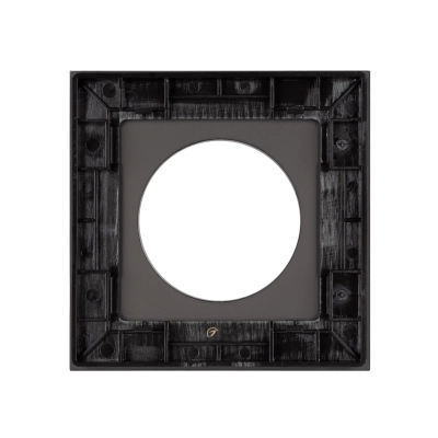 Рамка стеклянная FRM-GLARE-GC-1-BK (Arlight, -)