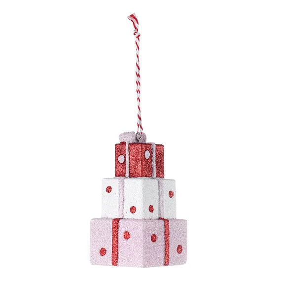 Набор ёлочных украшений pink fairytale из коллекции new year essential