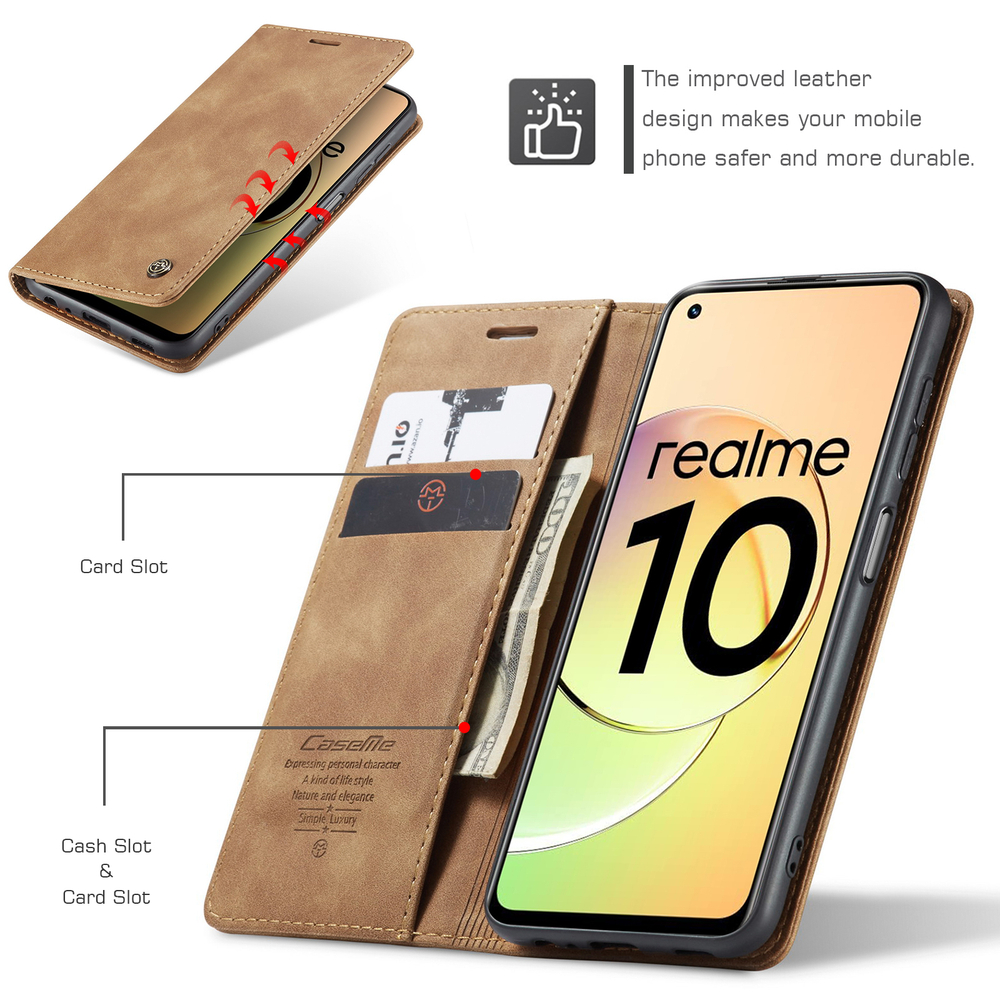 Чехол-книжка CaseMe Matte Realme 10