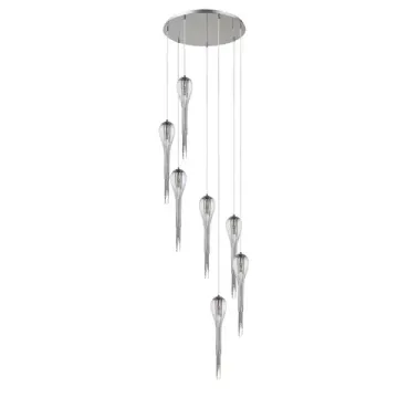 Подвесной светильник 7*E14 A1577SP-7CC хром Waterfall Arte Lamp