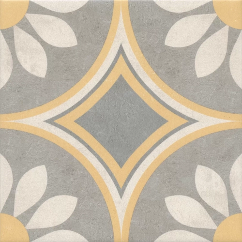 Керамический декор KERAMA MARAZZI ЭРМИТАЖ (4) матовый 20x20 6,9 мм. VT\A463\5009