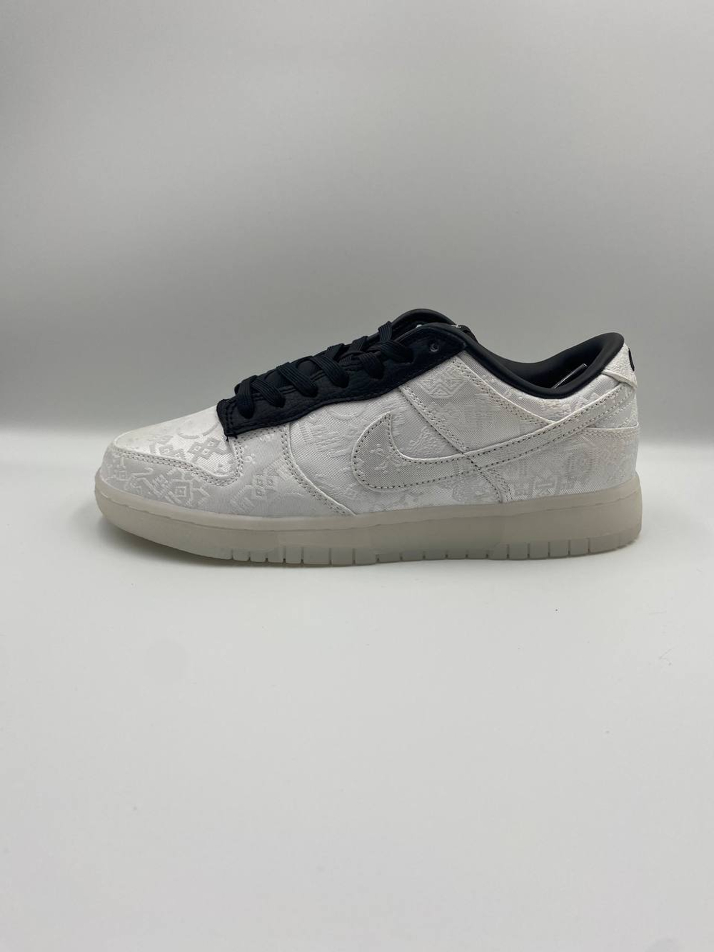 Купить Nike Dunk Low CLOT Fragment White