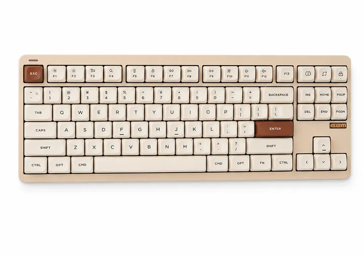 NuPhy GEM 80 Cosmic Mocha Kit