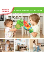Кукольный театр на руку для детей сказка Репка Забияка