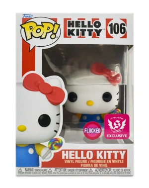 Funko POP! Hello Kitty with Lollipop (Flocked) (106)