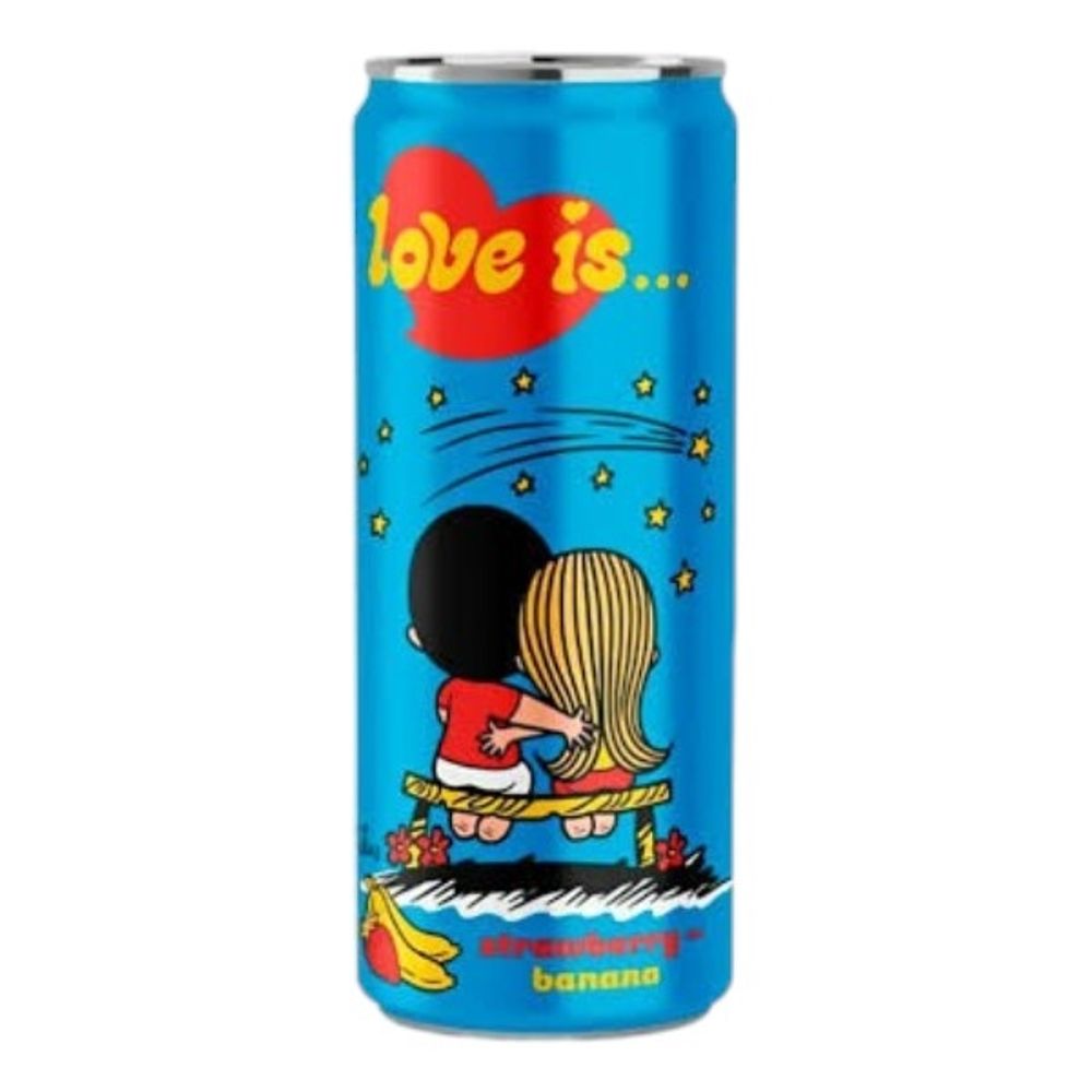 Напиток газ LOVE IS клуб.и банан 330мл