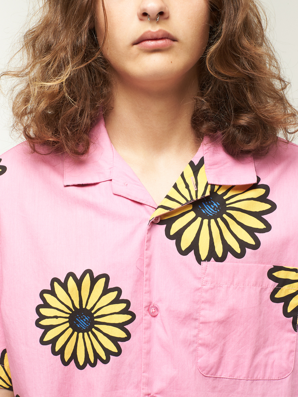 Мужская Рубашка Daisy Blossoms