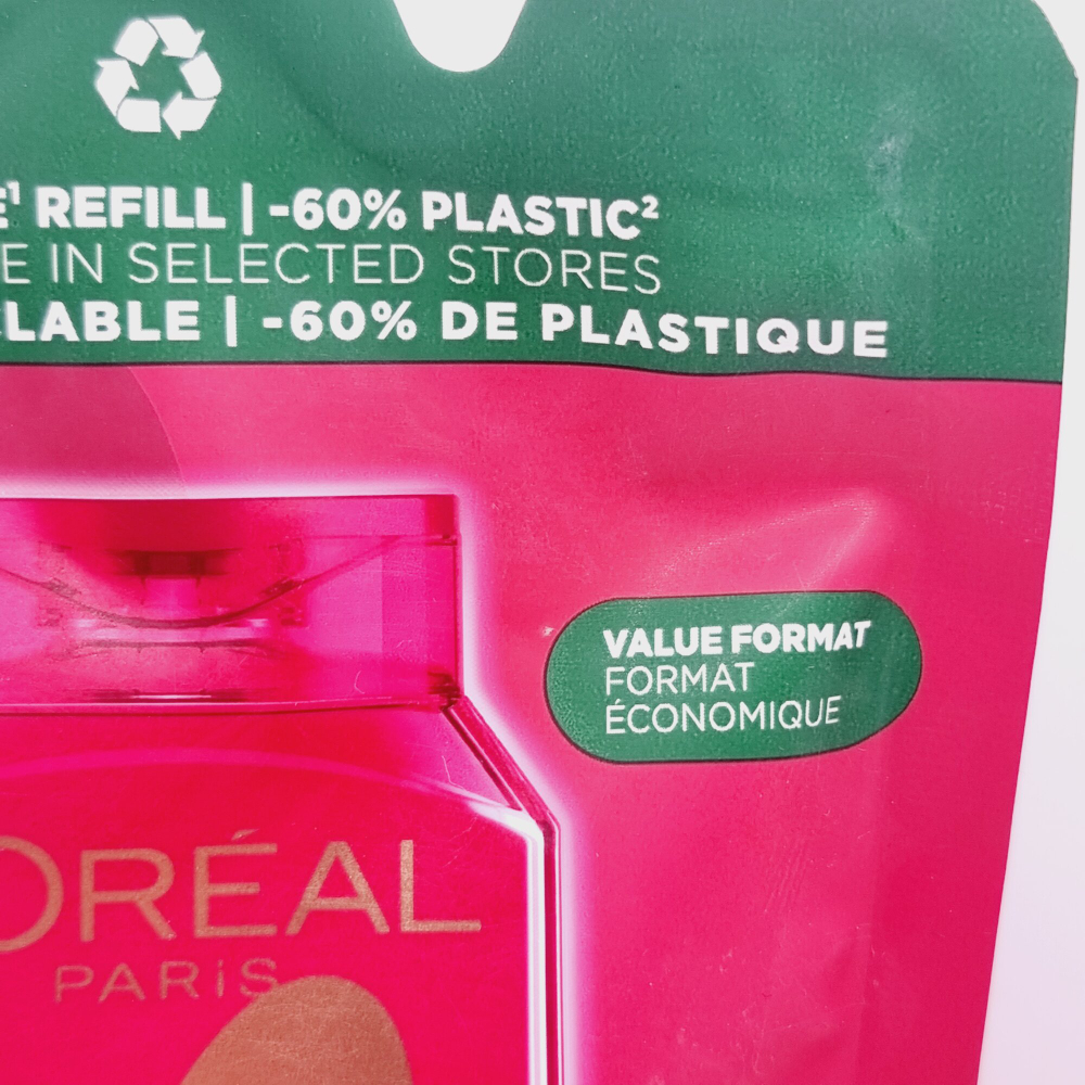 Шампунь L'Oreal Paris Elvital Color Vive для окрашенных и мелированных волос с UV  250 мл  сменный блок (Франция)
