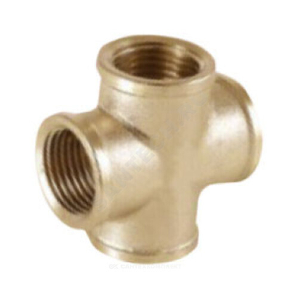 Крест латунь Ду 15 (1/2") ВР VALFEX VF.760.L.012