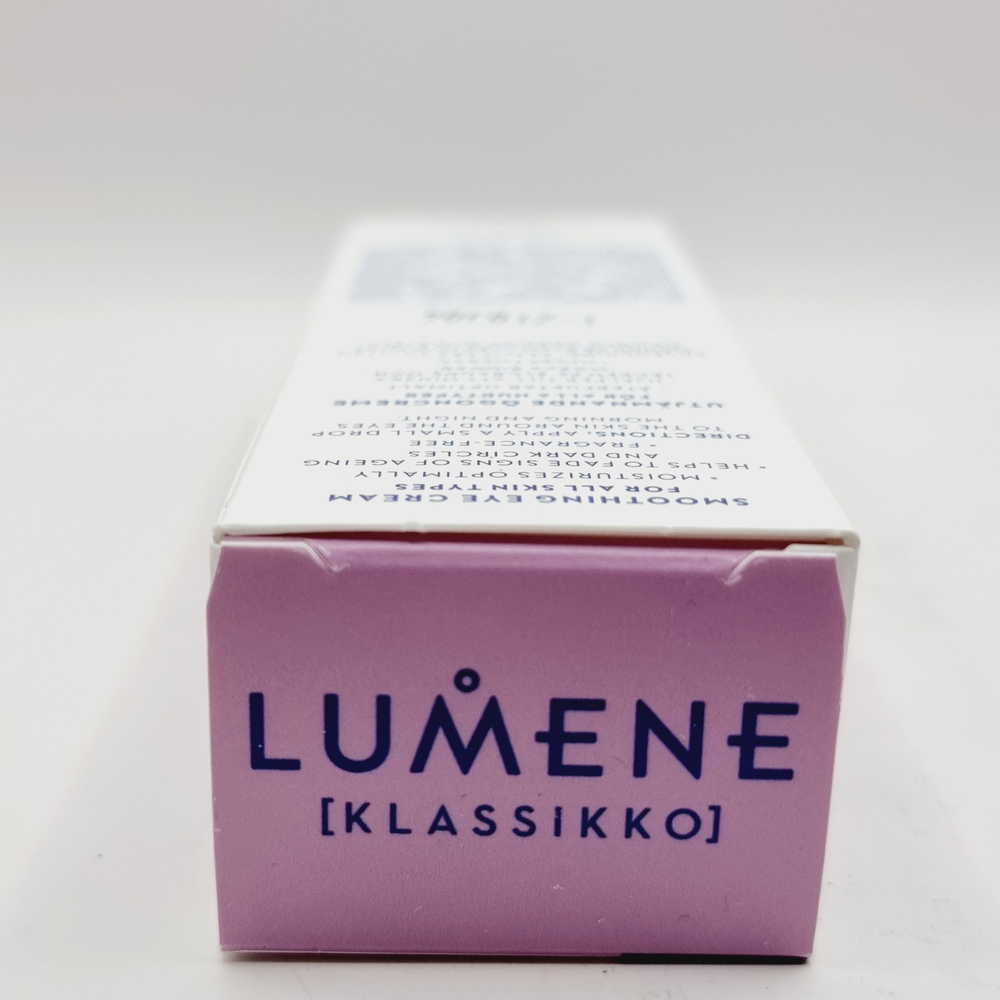 Lumene Крем для глаз CLASSIC Anti-Age 40+ разглаживающий с церамидами, растительными экстрактами и маслами 15 мл (из Финляндии)