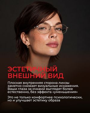 Би-асферическая линза Glance Bi-AS SHMC UV400 1.67