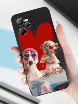 Чехол на Realme С35 с принтом