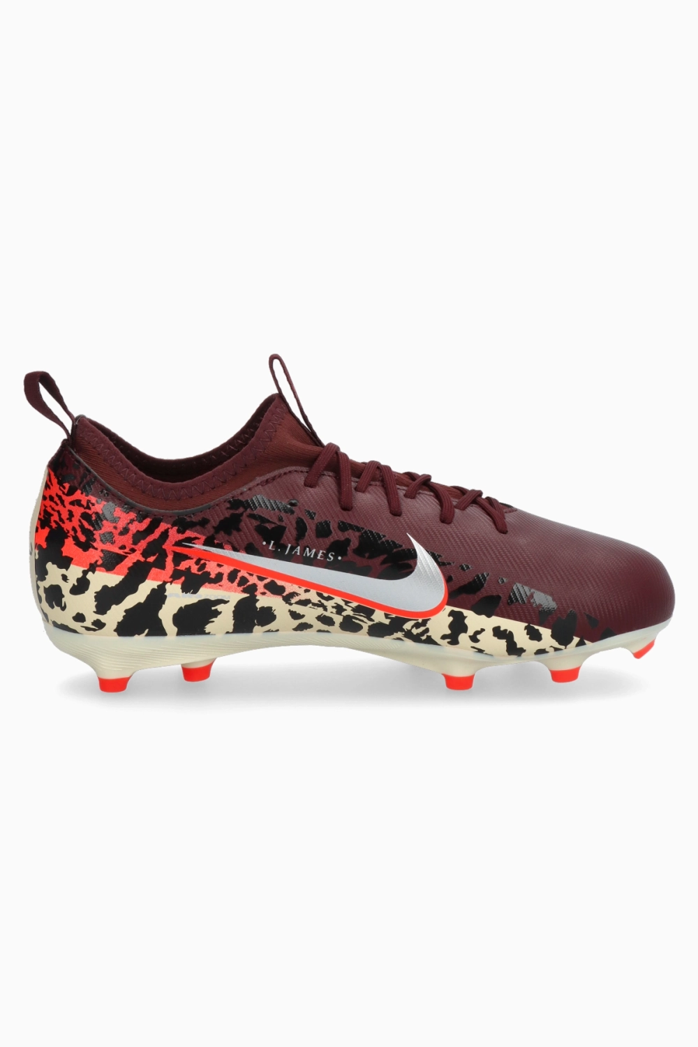 Бутсы Nike Zoom Mercurial Vapor 16 Academy FG/MG Junior - бордовый