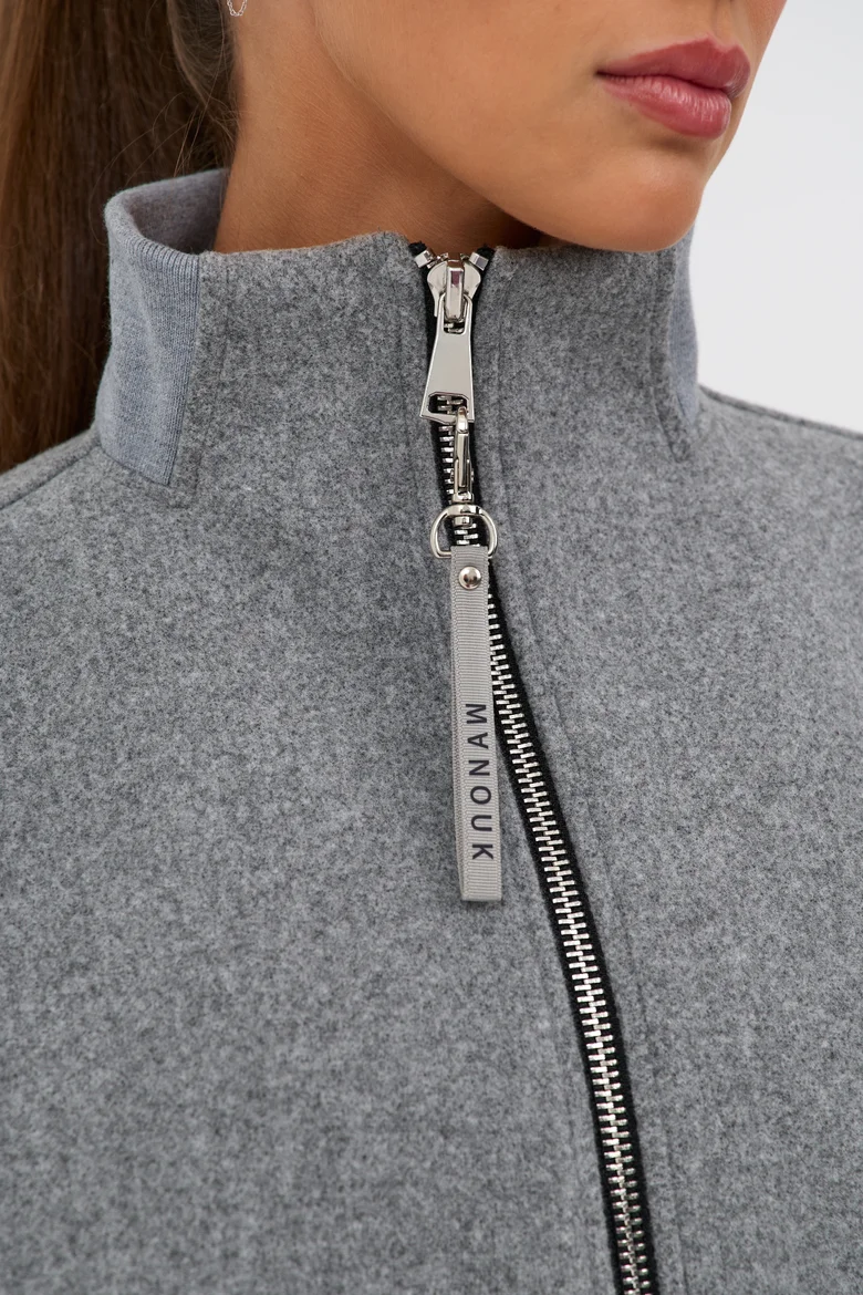 Пальто Crop Penhaligon Dark Grey
