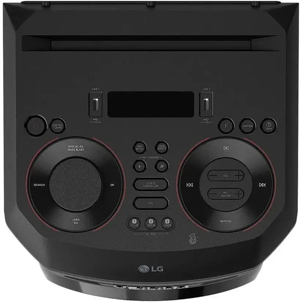 Портативная колонка LG XBOOM RNC5 черный 300Вт FM USB BT