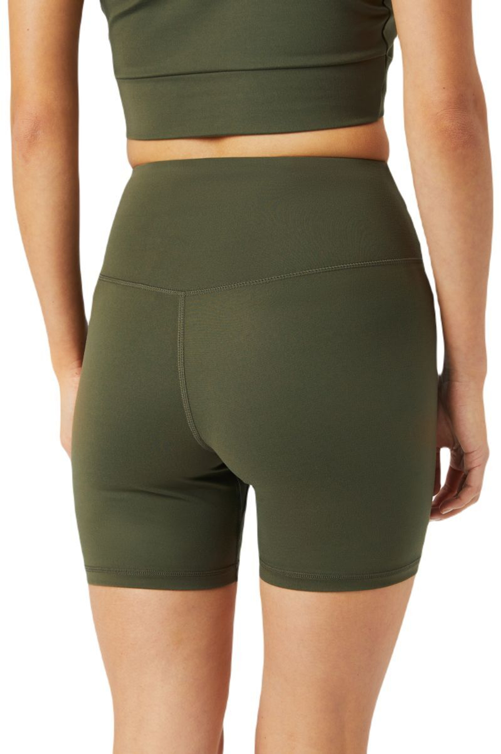 Женские Шорты теннисные Björn Borg Studio Cross Shorts - olive night