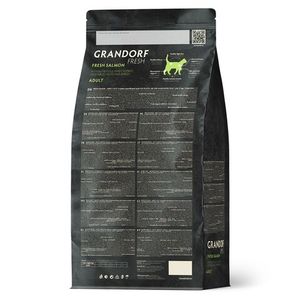 Сухой корм GRANDORF Fresh Cat ADULT Salmon&Sweet Potato для кошек из свежего филе лосося с бататом