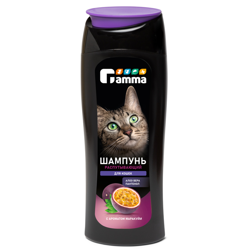GAMMA Распутывающий шампунь для кошек, 400 мл