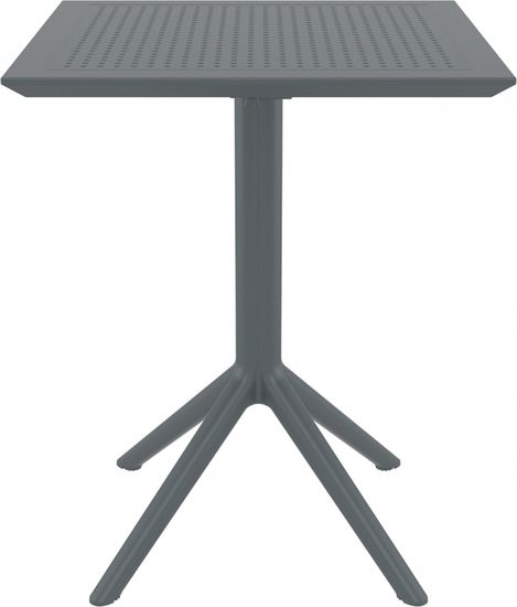 Стол пластиковый складной Sky Folding Table 60 темно-серый