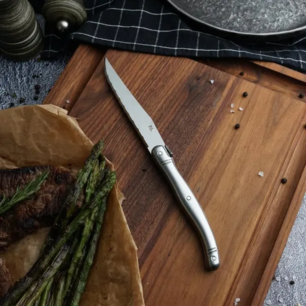 Нож для стейка 23,4 см "Garwin Paris" Vintage Steel Silver P.L. Proff Cuisine