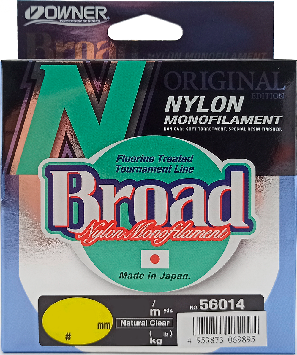 OWNER Леска Broad 300м 0.18мм 3.1кг