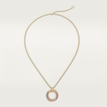 Cartier Trinity pendant, seven rows, diamonds