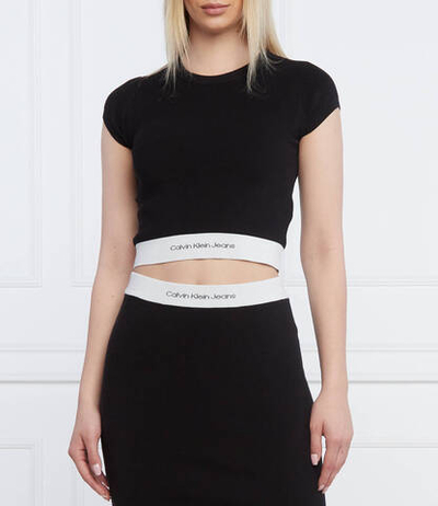футболка CALVIN KLEIN JEANS - черный(J20J218857)