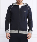 Худи Mix&Match Jacket H BOSS BLACK - темно-синий(50469540)