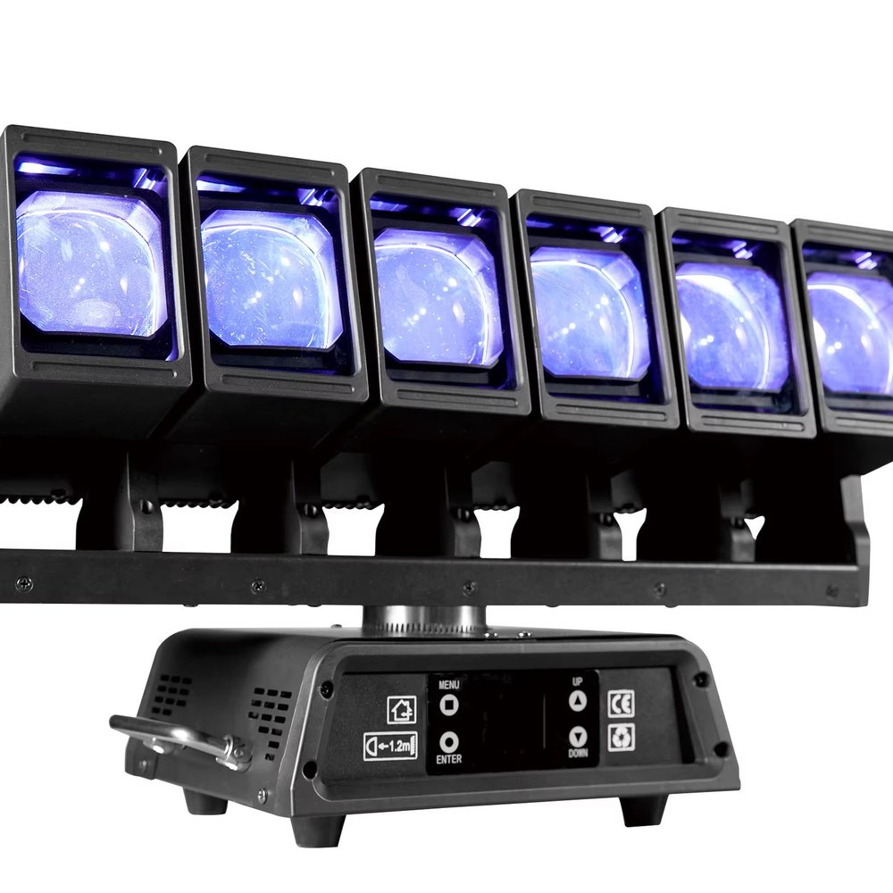 Moving LED Bar 6x60 - Поворотный световой эффект RGBW с Pan/Tilt и зумом 3°-45°