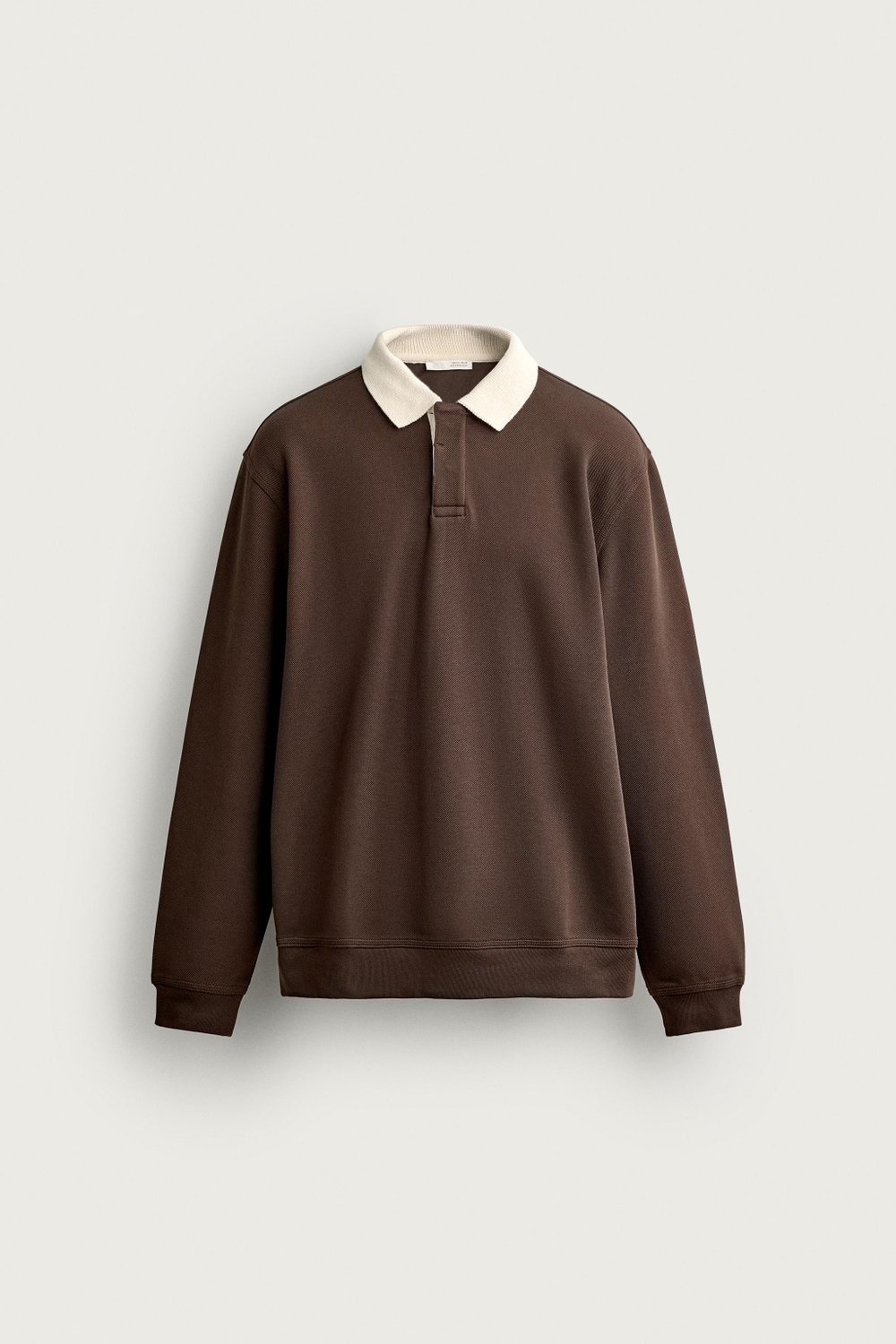 ПОЛО В ПОЛОСКУ ИЗ ПИКЕ RELAXED FIT — ZARA
