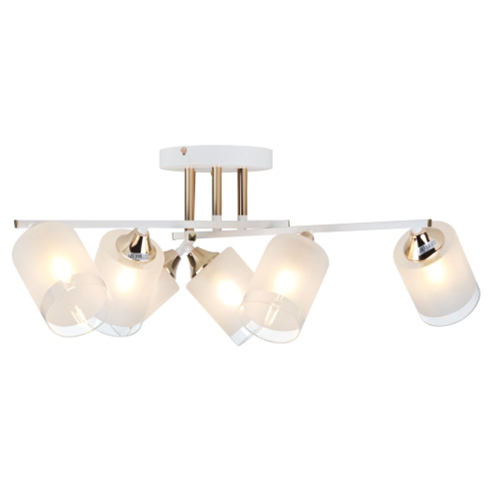 Люстра Rivoli Georgiana 9144-205 6 х Е27 60 Вт модерн | Rivoli