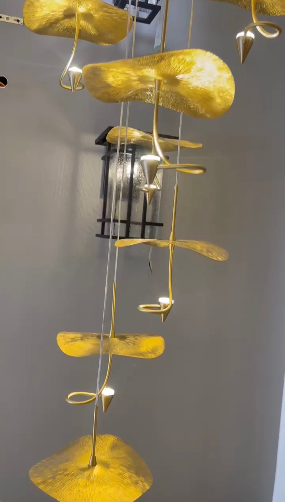 Pendant design lamp Gold Moon by Catellani & Smith (10 lampshades)