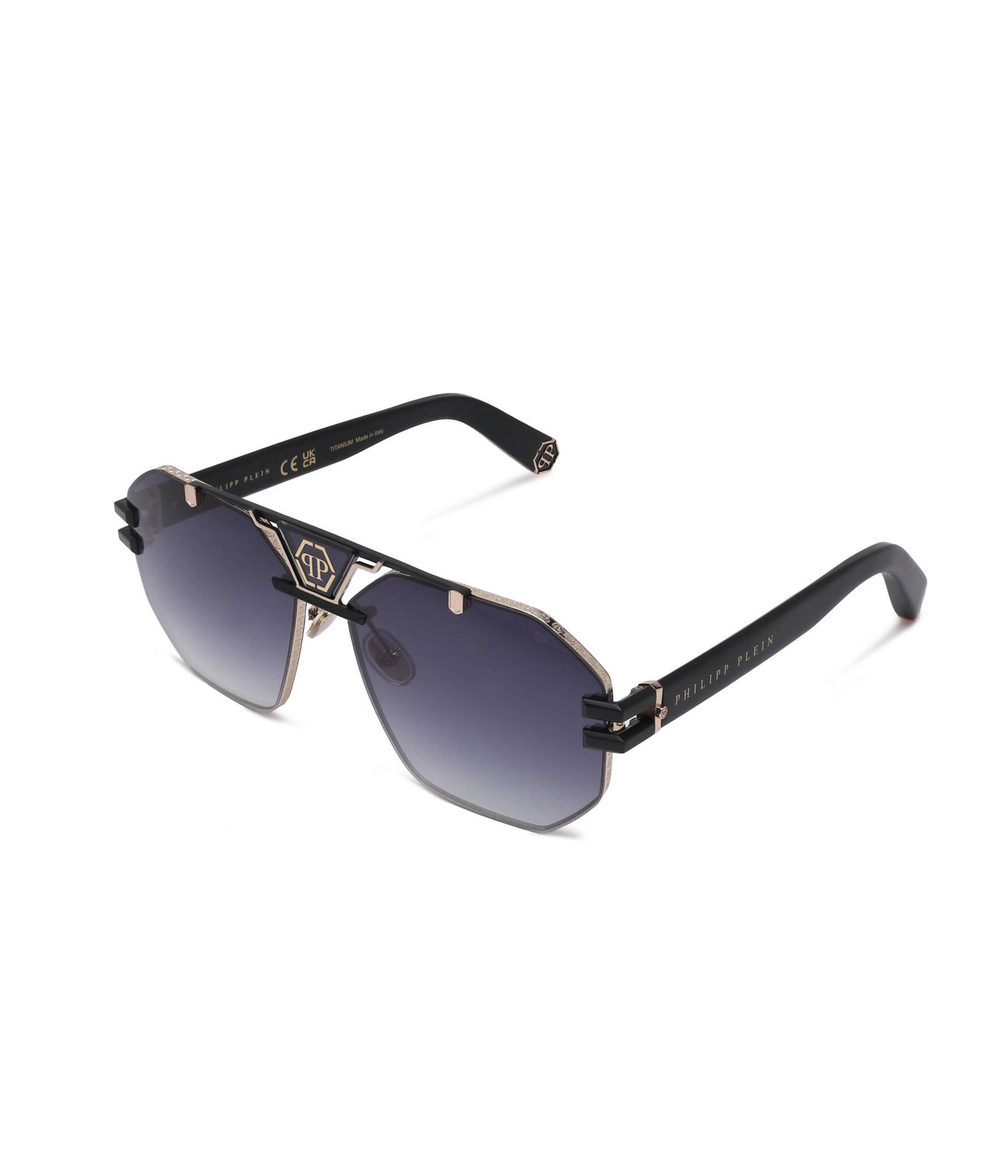 Солнцезащитные очки SPP077M Philipp Plein - черный(SPP077M)