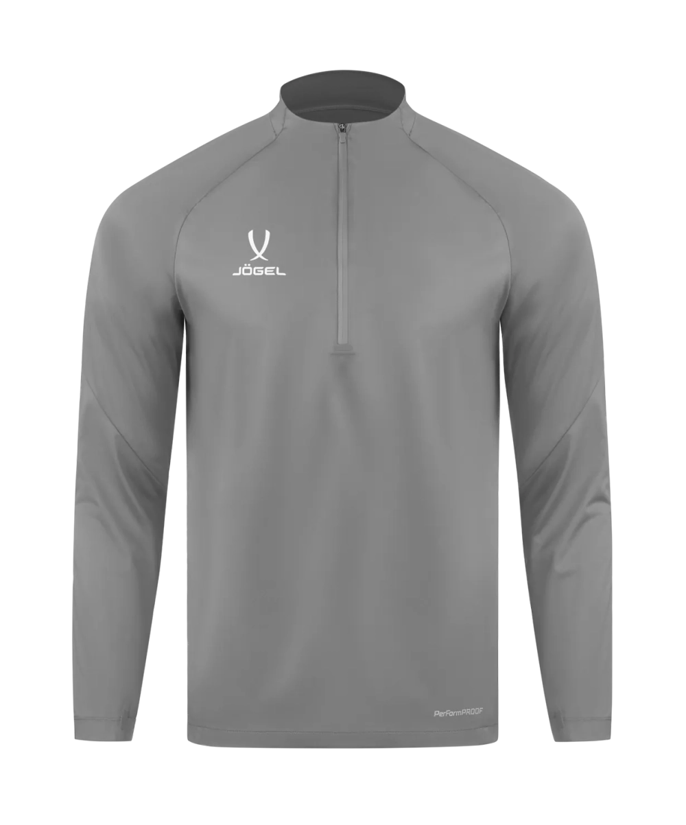 Джемпер ветрозащитный JÖGEL PREMIER PerFormPROOF 1/4 Zip Wind Top, серый