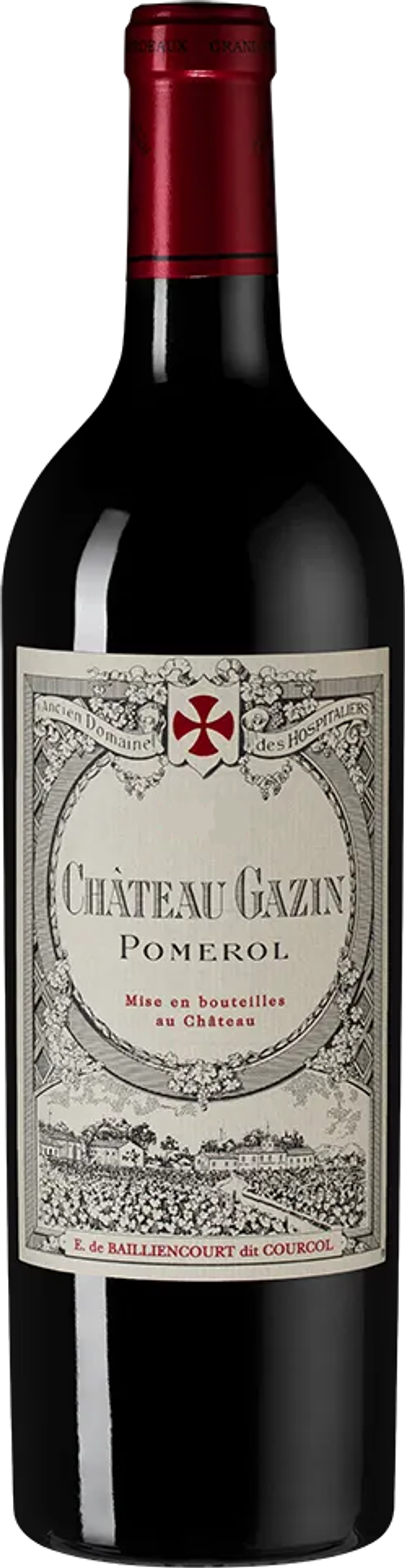 Вино Chateau Gazin, 2018, 0.75 л
