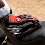 Anza Gloves / Красно-черный